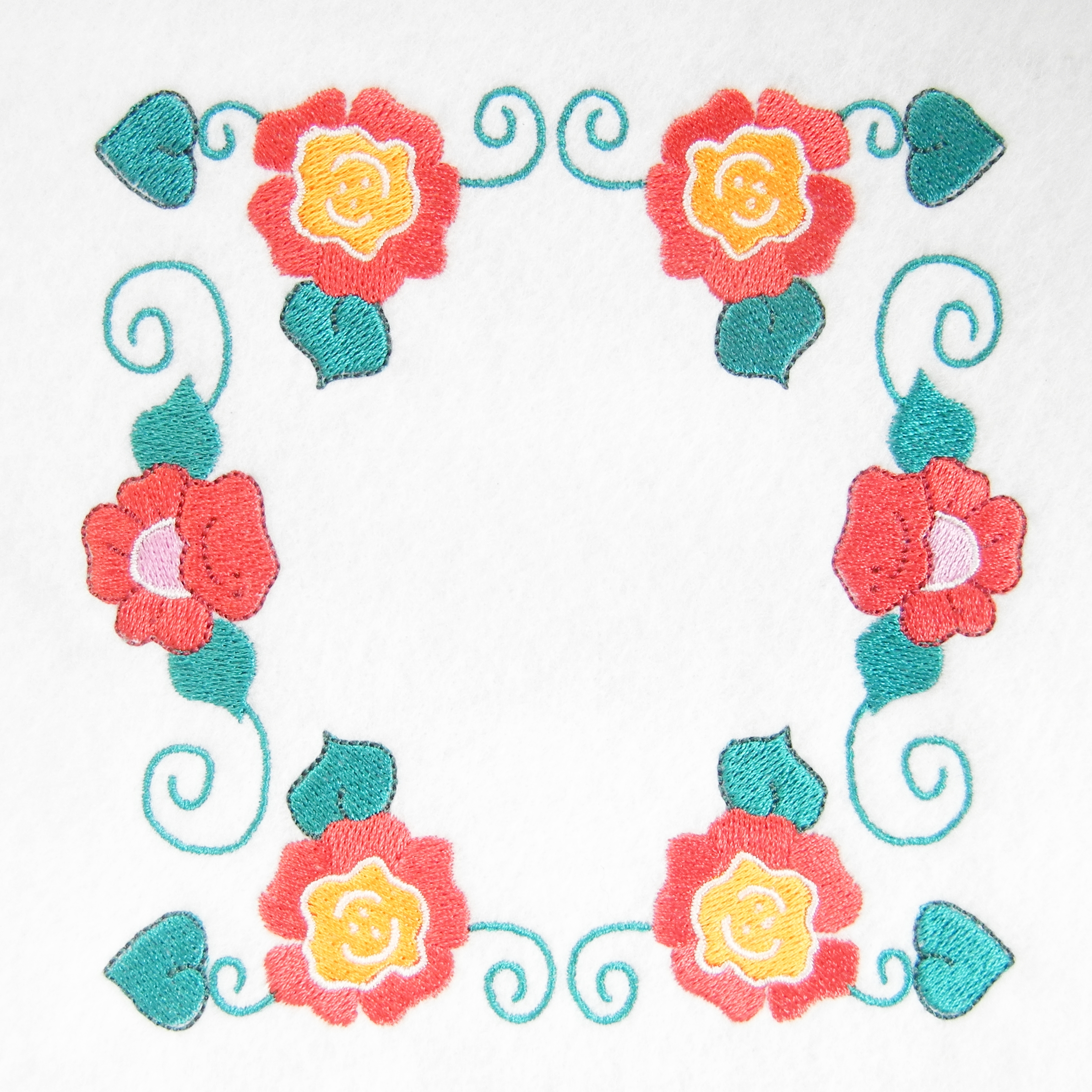 Heav'n Sent Creations, flower frame