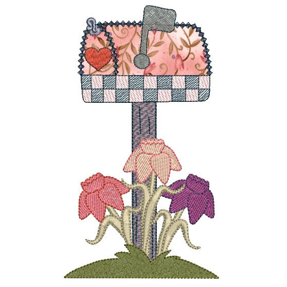 meandre boutique, flowers and mailbox