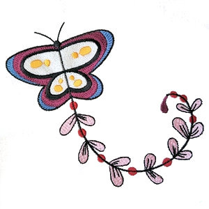 Sublime Embroidery, butterfly