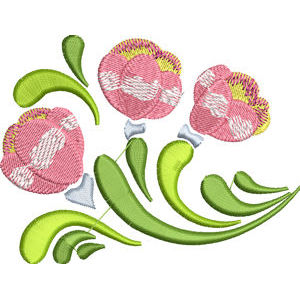 Flowers threads of time