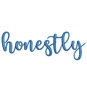 Lavender Quilt Farm Flower HONESTLY font