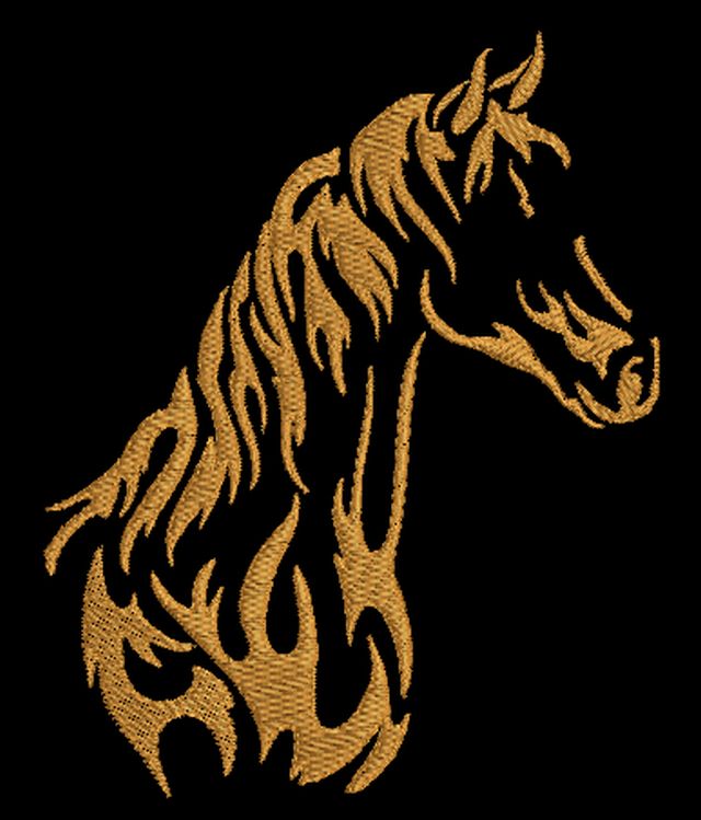 Tattoo Flaming Horses -7