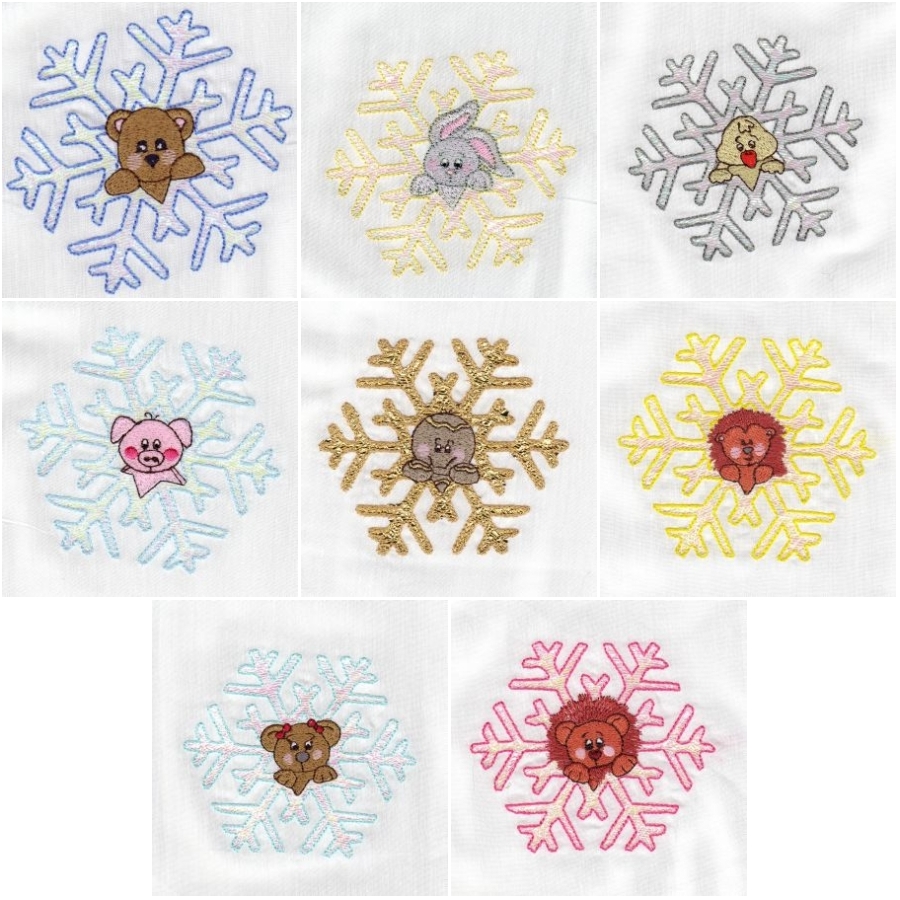 Cuties in Mylar Flakes 