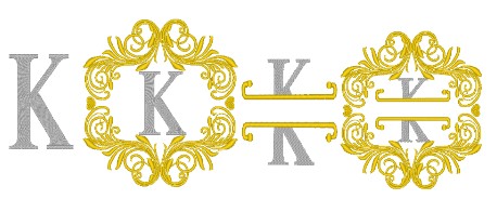 Monogram A-Z Plus Variations-15