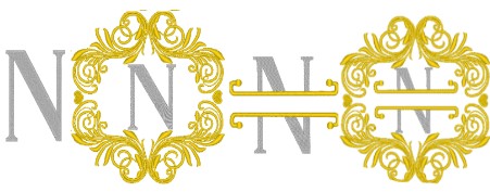 Monogram A-Z Plus Variations-18