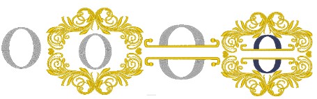 Monogram A-Z Plus Variations-19