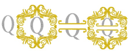 Monogram A-Z Plus Variations-21