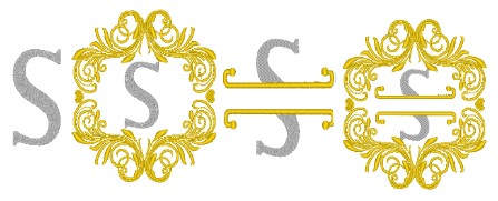 Monogram A-Z Plus Variations-23