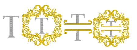 Monogram A-Z Plus Variations-24