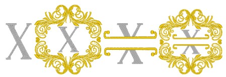 Monogram A-Z Plus Variations-28