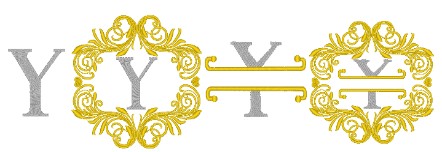Monogram A-Z Plus Variations-29