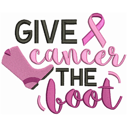 Give Cancer Boot