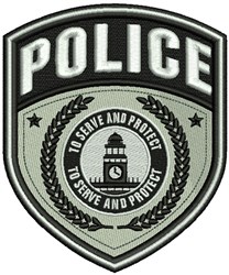 Police Service Badge