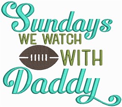 Sunday Football with Daddy