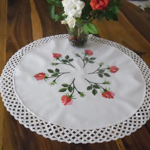 Rose Table Cloth -4
