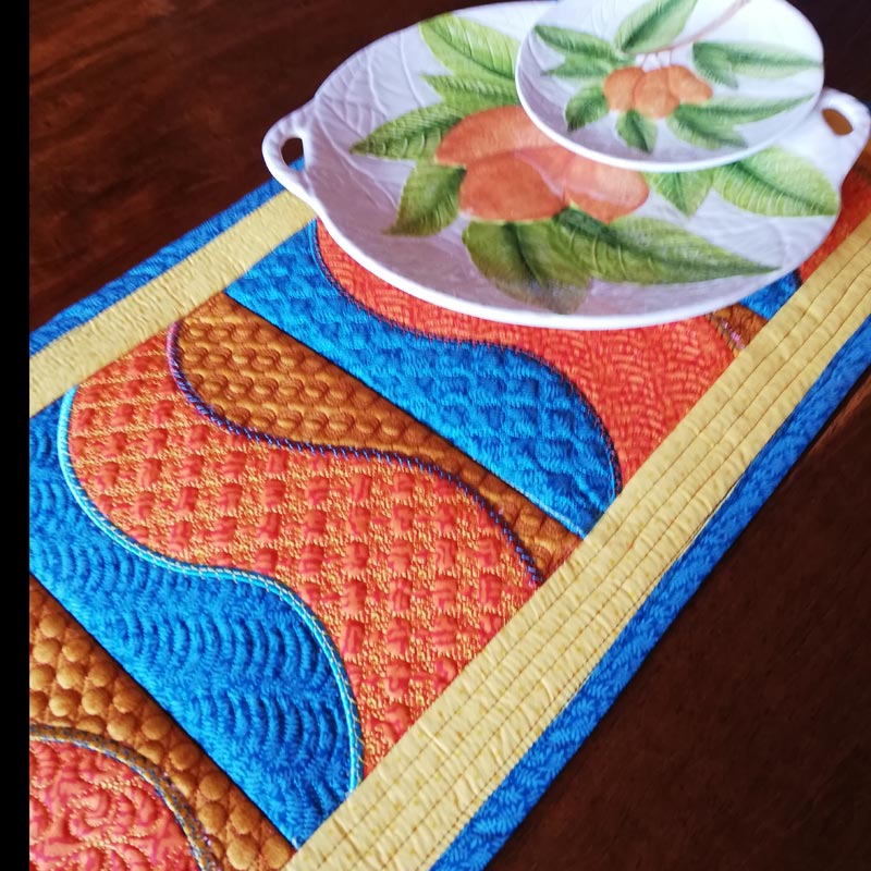Abstract Table Runner-11