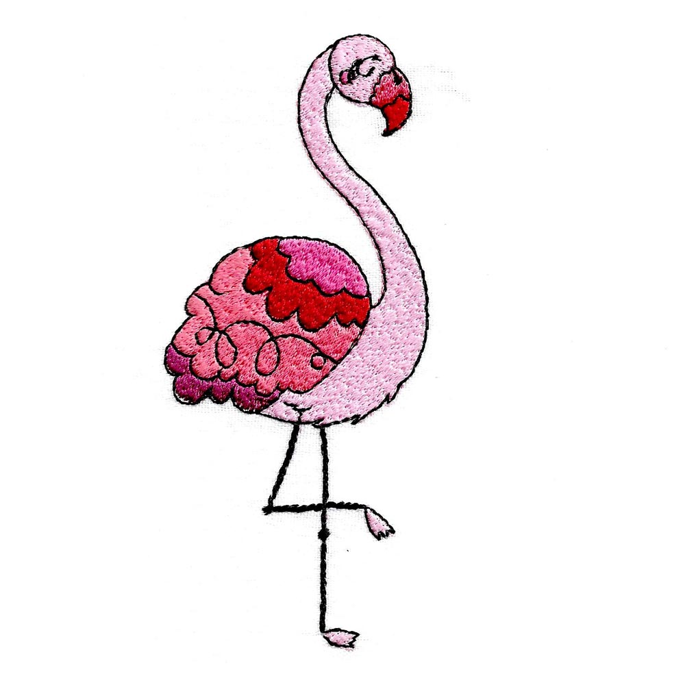 Whimsy Flamingoes-4