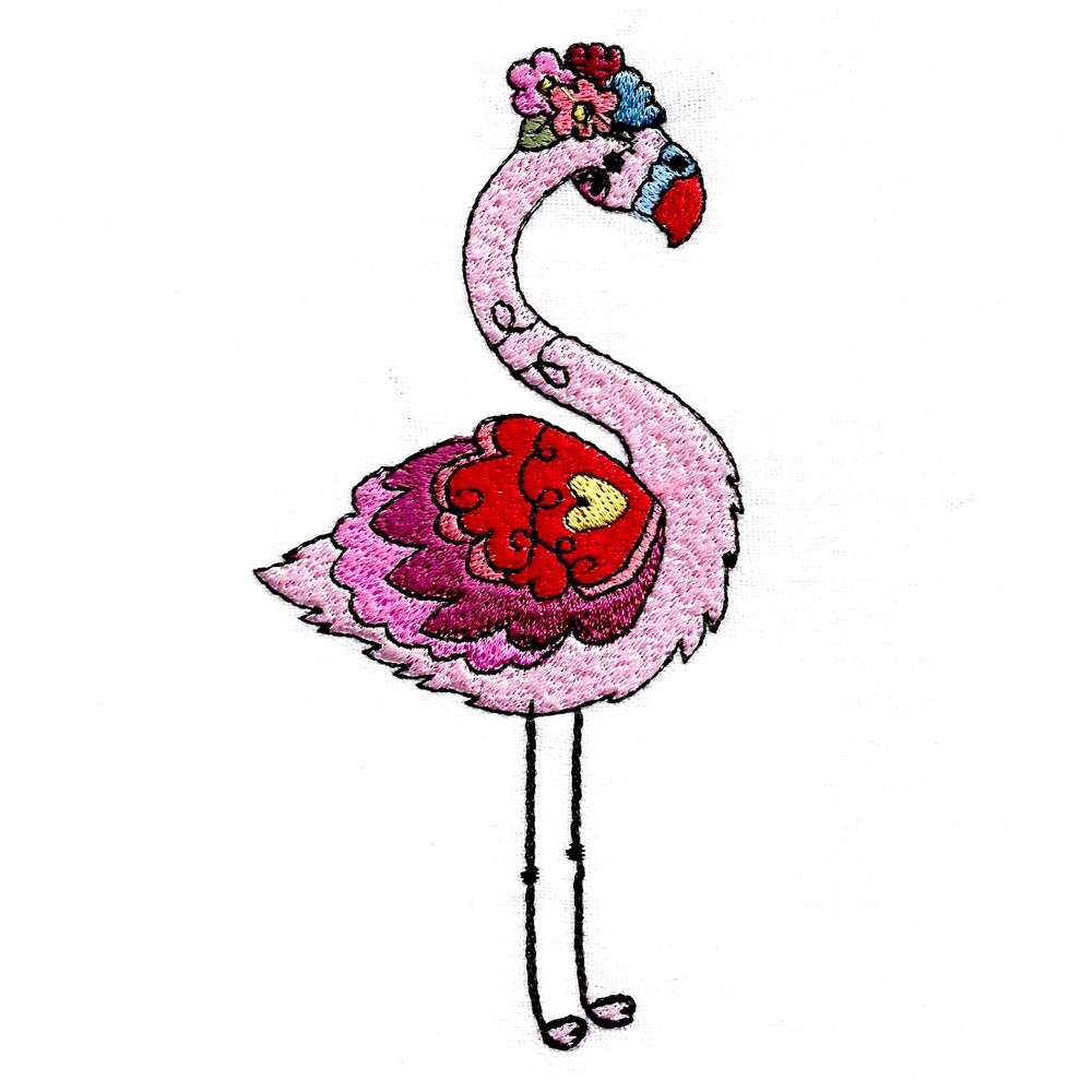 Whimsy Flamingoes-7