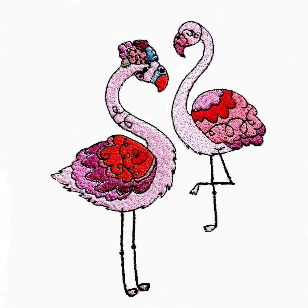 Whimsy Flamingoes-10