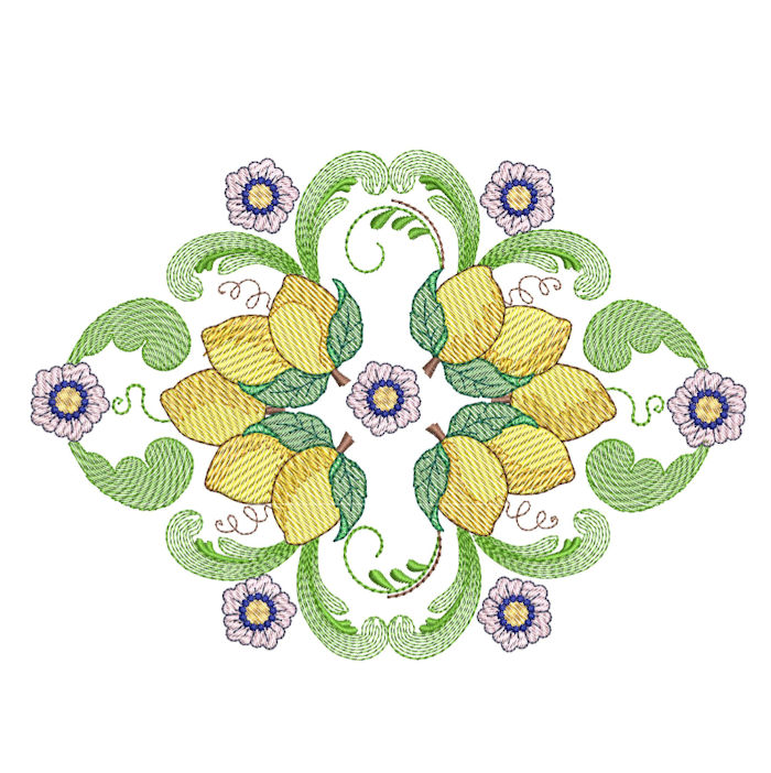 Tuscan Lemons Complete Set-8