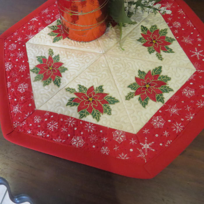 Hexagon Christmas Table Mat-4