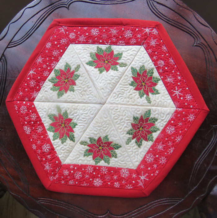 Hexagon Christmas Table Mat-5