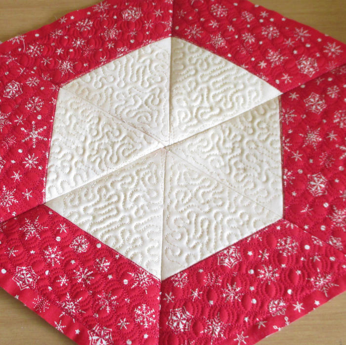 Hexagon Christmas Table Mat-8