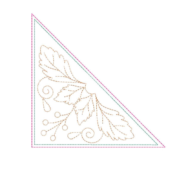Applique Christmas Table Runner-14