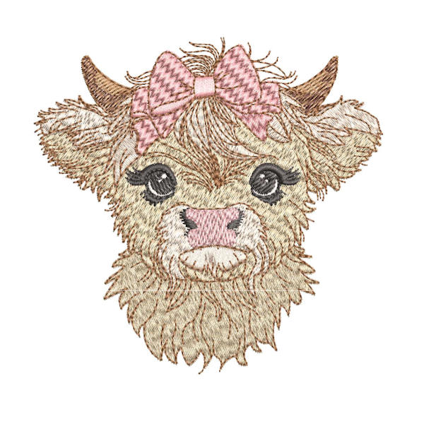 Baby Highland Calves Set-4