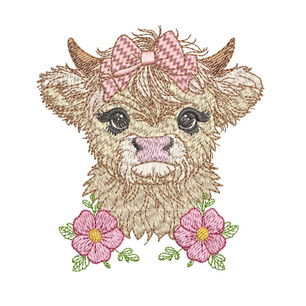 Baby Highland Calves Set-5