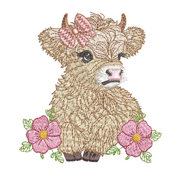 Baby Highland Calves Set-6
