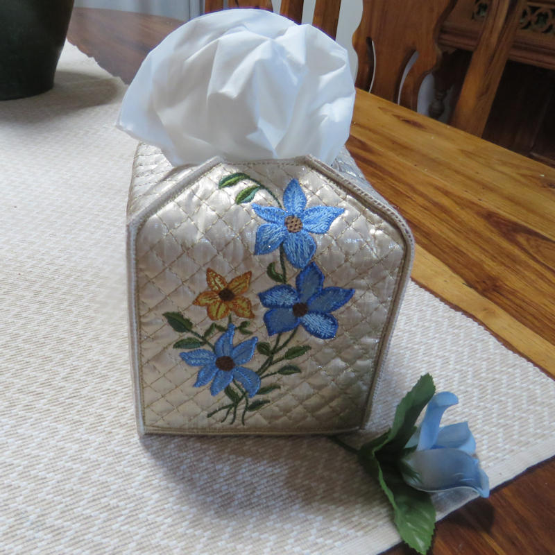 Square Tissue Box Cover-5