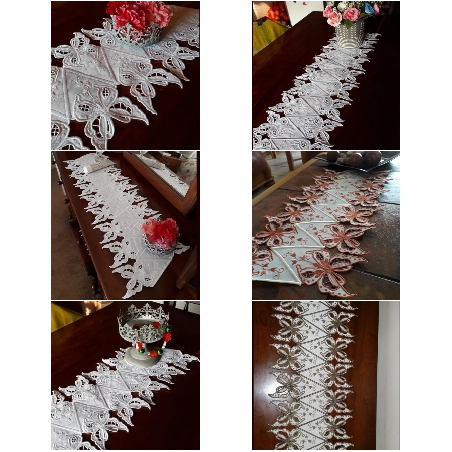 Cutwork Butterfly Runner 