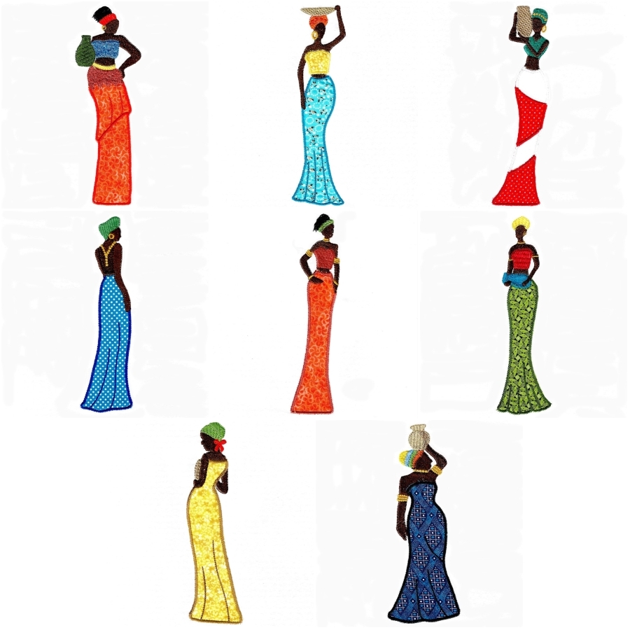 African Ladies Set