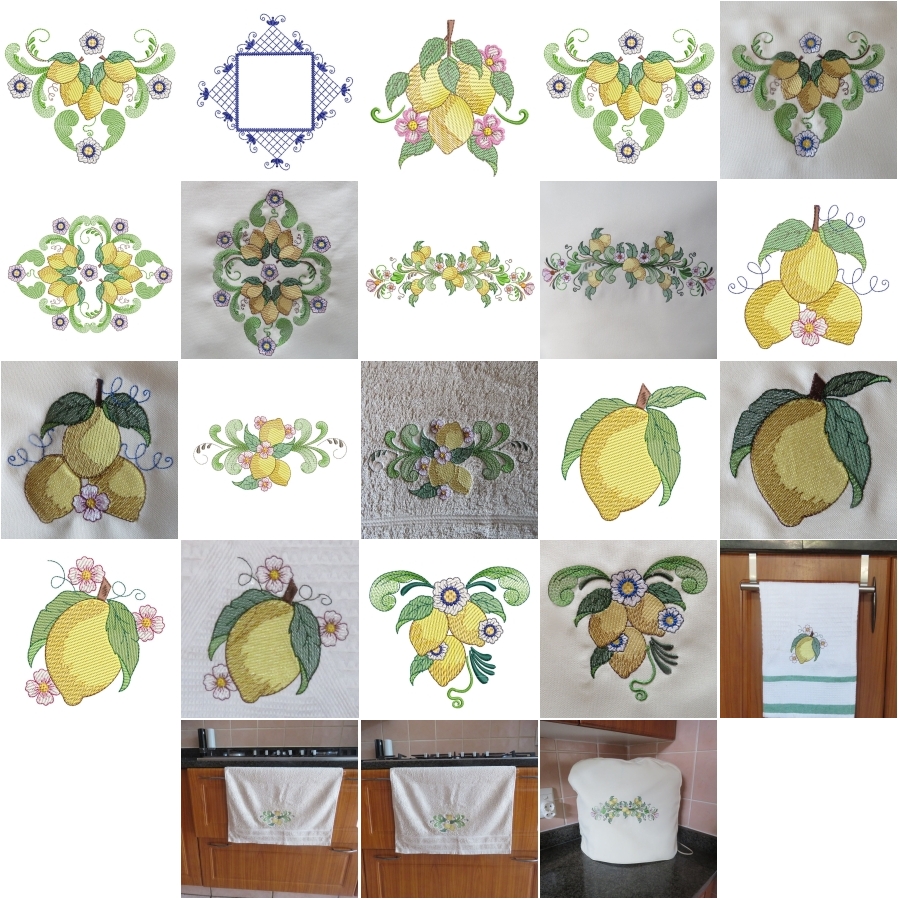 Tuscan Lemons Complete Set