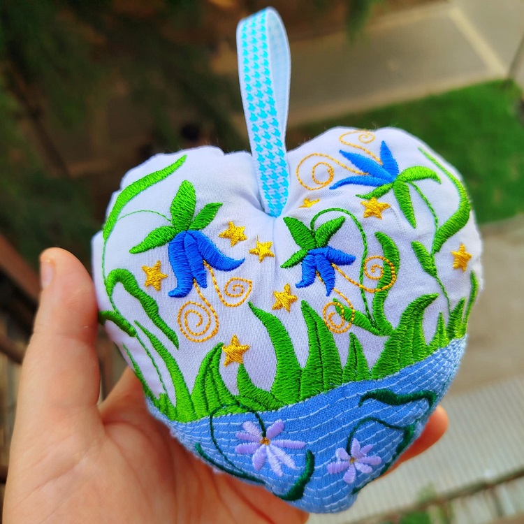 ITH Fairy Garden Heart