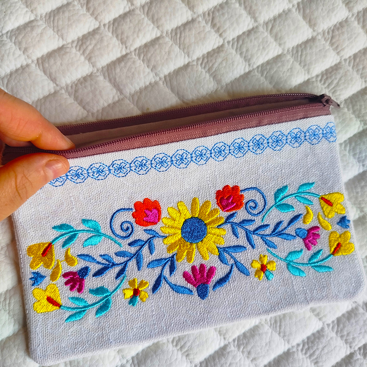 ITH Mexican Pattern Pencil Case