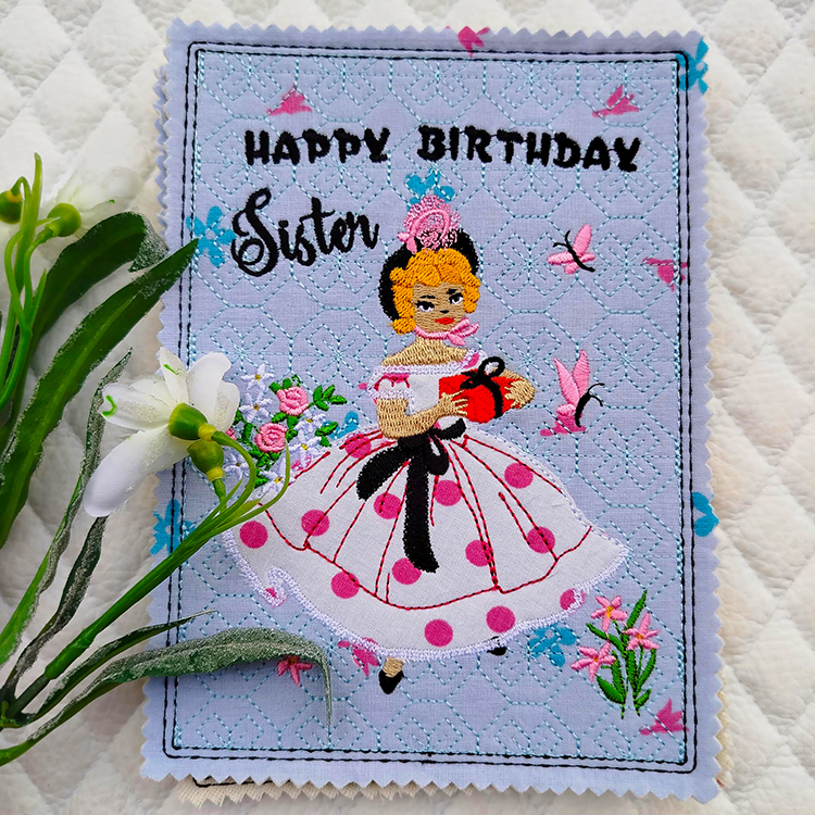 ITH Happy Birthday Sister Card