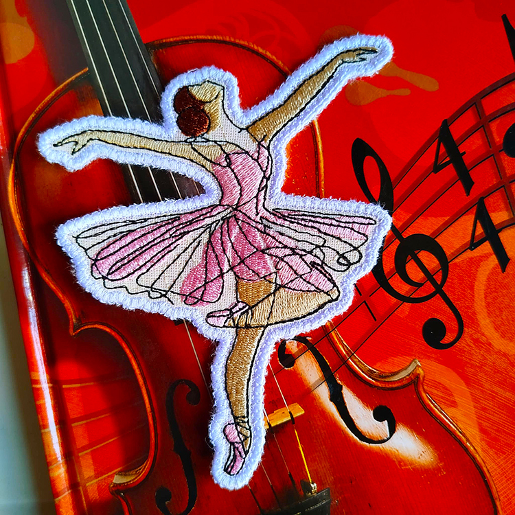 ITH Ballerina Bookmark