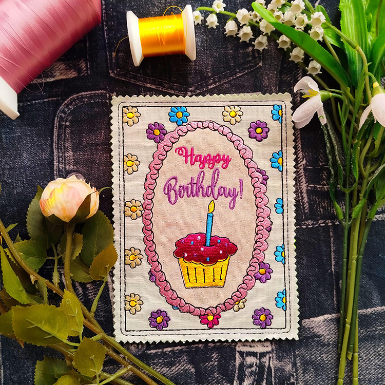 ITH Birthday Floral Card