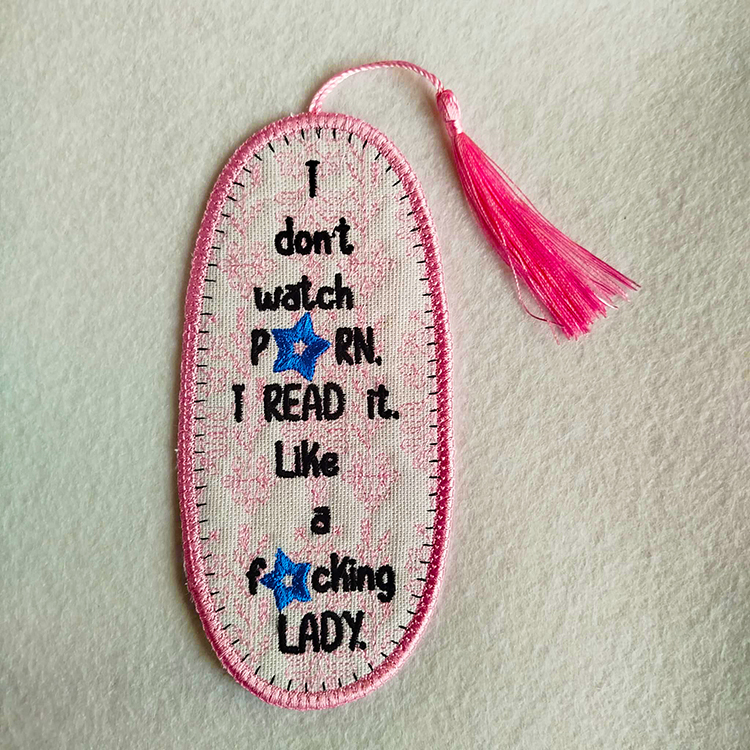 ITH I Read Books Funny Bookmark