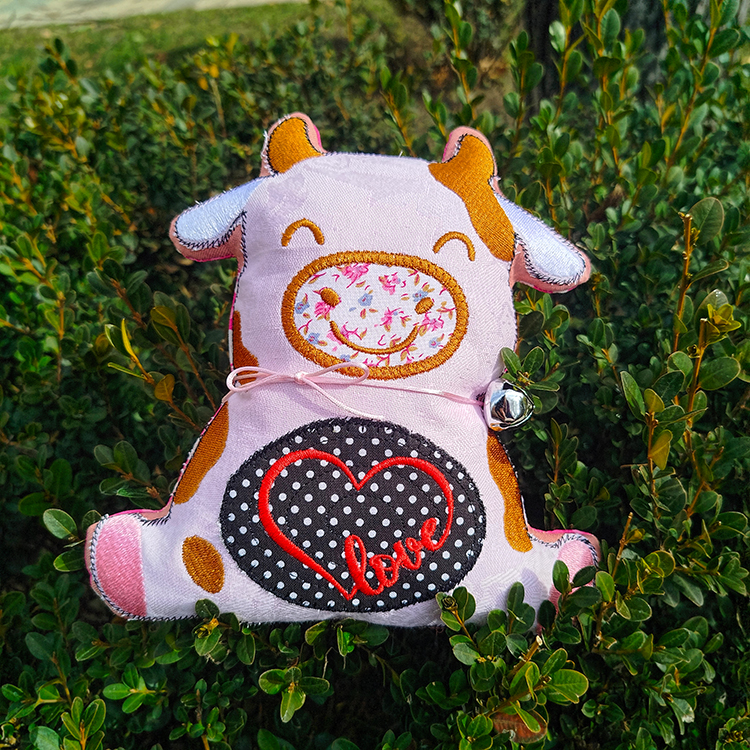 ITH Lovable Cow Stuffie