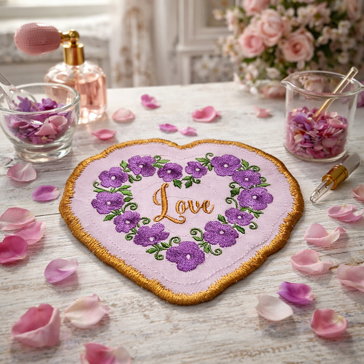 ITH Floral Love Beautiful Coaster