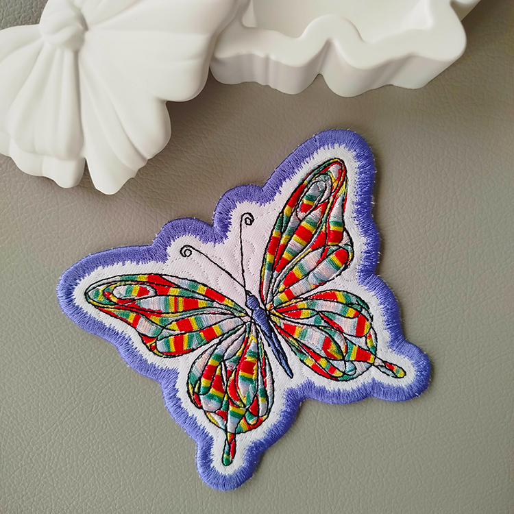 ITH Butterfly Coaster For Variegated Thread