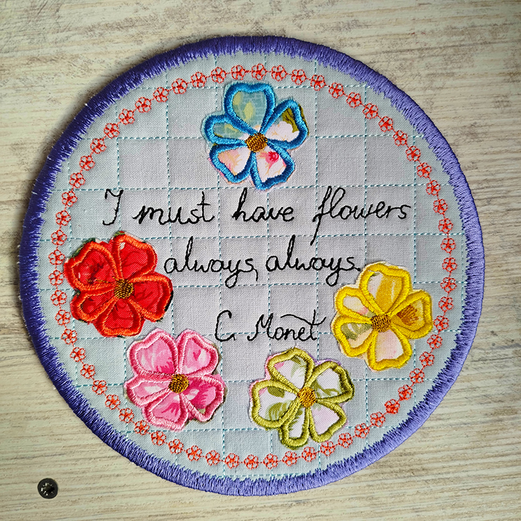 ITH Flowers Always Coaster