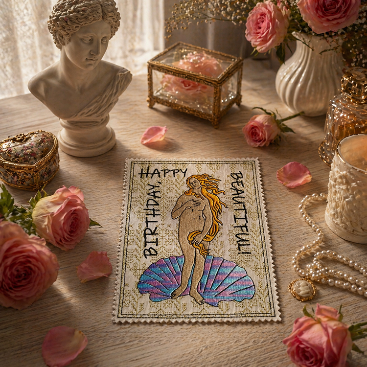ITH Happy Birthday Beautiful Card