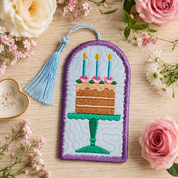 ITH Rosey Birthday Bookmark