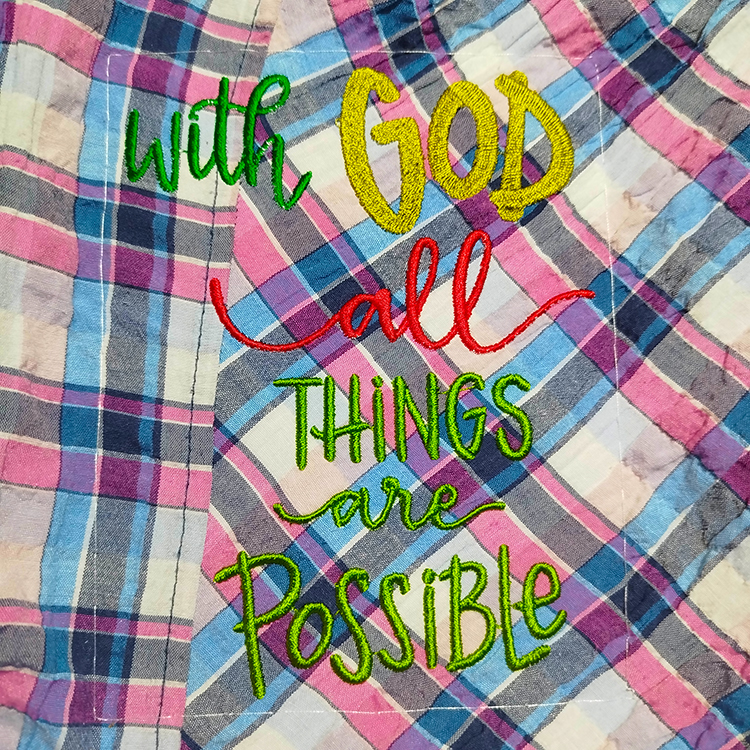 With God All Things Are Possible