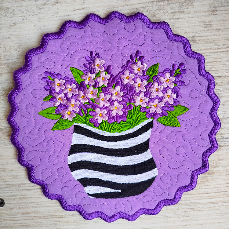 ITH Lilacs Coaster