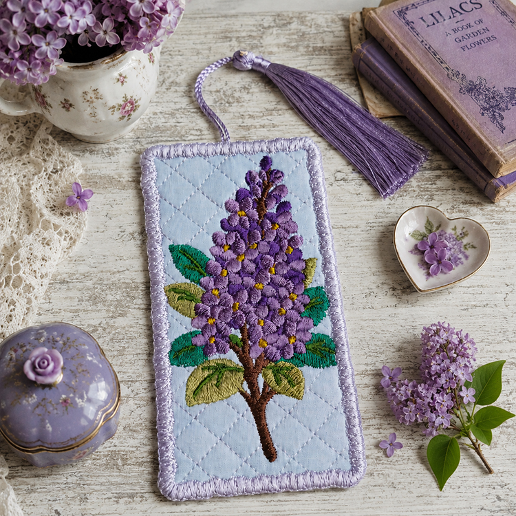 ITH Lilacs Bookmark